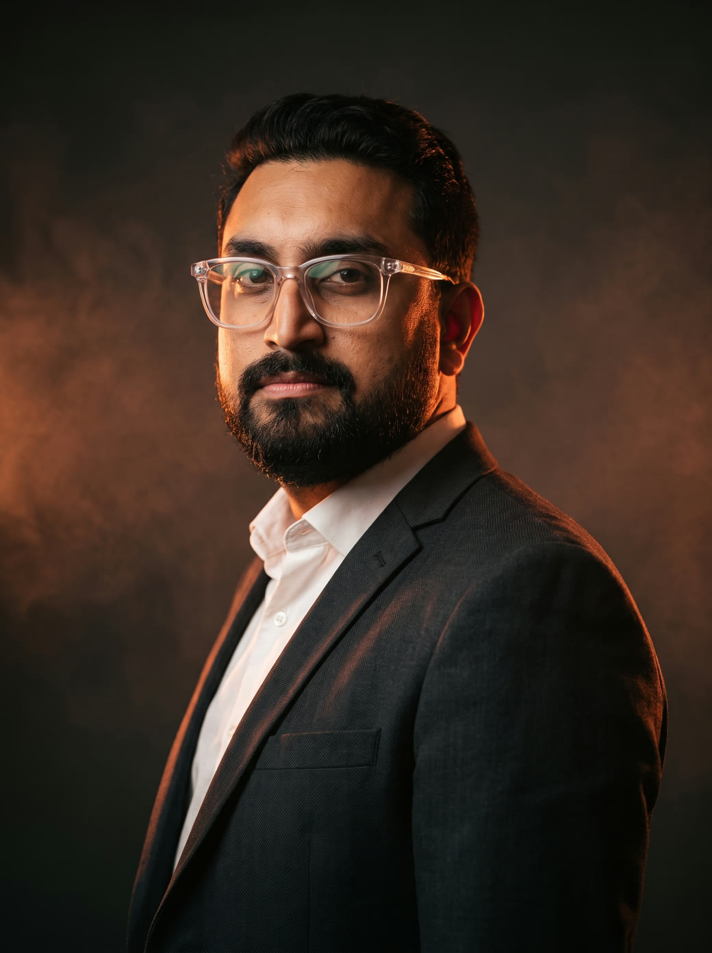Cinematic portrait of Febin Ahmed